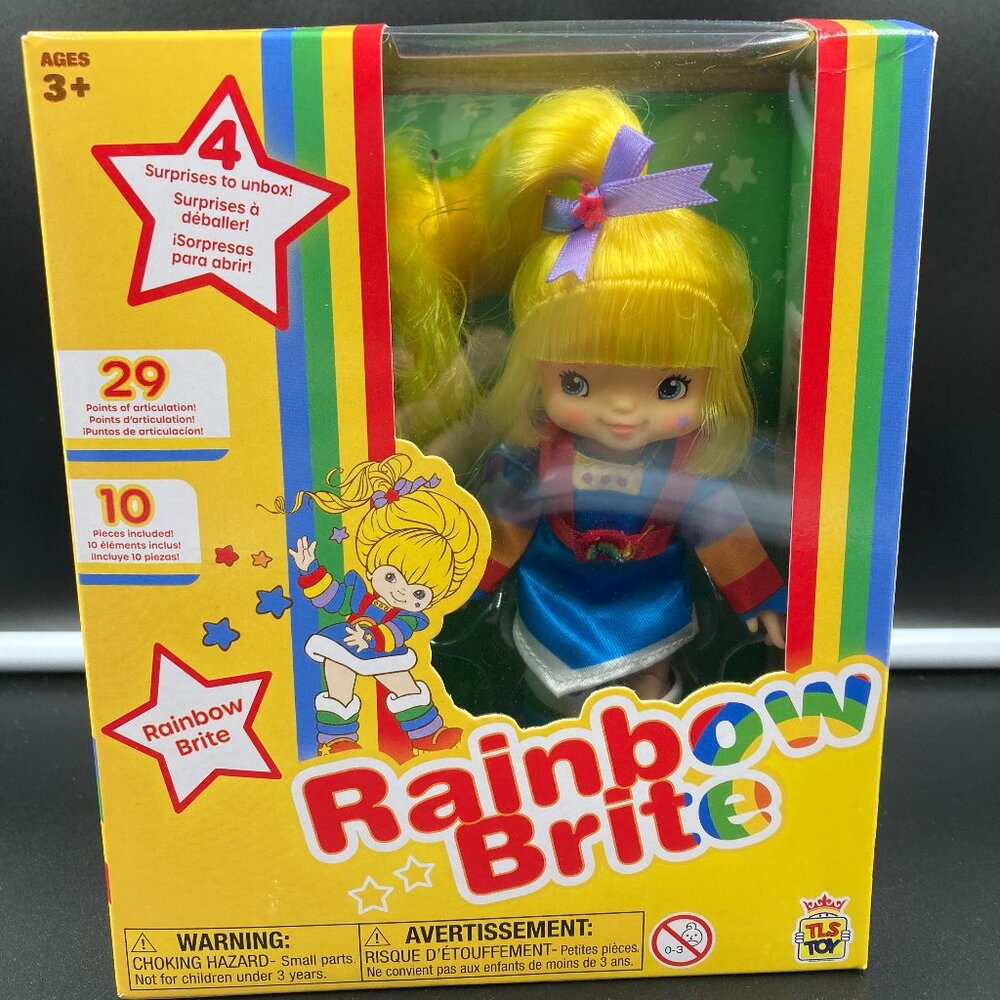 TLS Toys Exclusive 40th Anniversary Rainbow Brite 5.5 Inch Fashion Doll